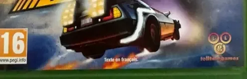 Back to the Future: The Game, the PEGI square on its front