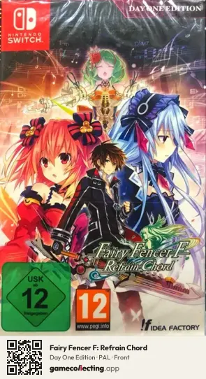 Fairy Fencer F: Refrain Chord Nintendo Switch, PAL box front