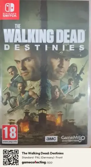 The Walking Dead: Destinies Nintendo Switch, Germany box front