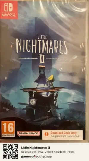 Little Nightmares II Nintendo Switch, United Kingdom box front