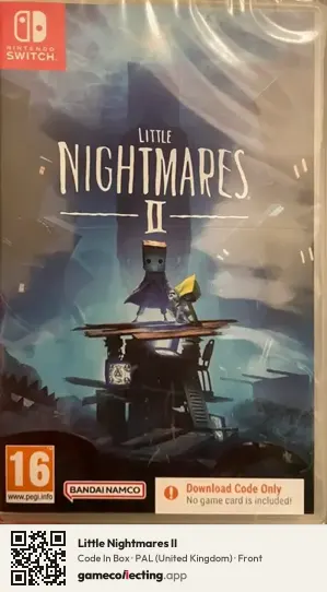 Little Nightmares II Nintendo Switch, United Kingdom box front