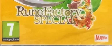 Rune Factory 3 Special, the PEGI square on its front