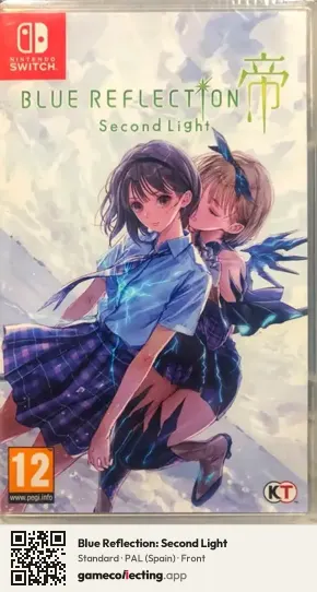 Blue Reflection: Second Light Nintendo Switch, Spain box front