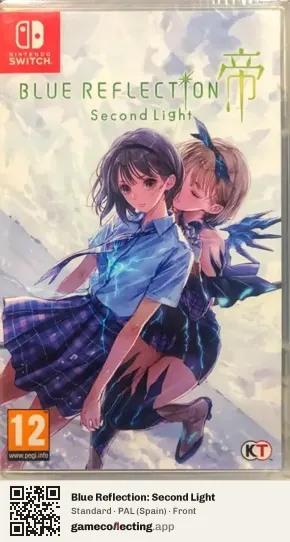 Blue Reflection: Second Light Nintendo Switch, Spain box front