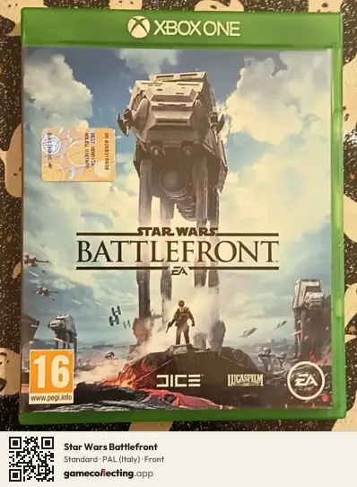Star Wars Battlefront Xbox One, Italy box front