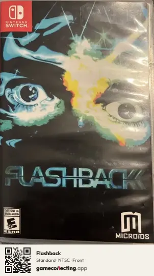 Flashback Nintendo Switch, NTSC box front