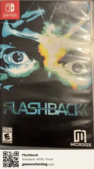 Flashback Nintendo Switch, NTSC box front