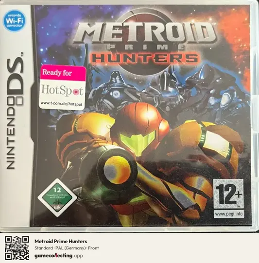 Metroid Prime Hunters Nintendo DS, Germany box front