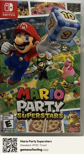 Mario Party Superstars Nintendo Switch, NTSC box front