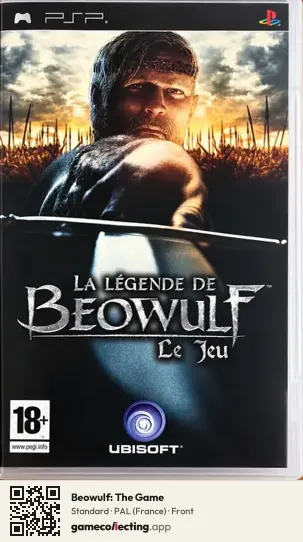 Beowulf: The Game PlayStation Portable, France box front