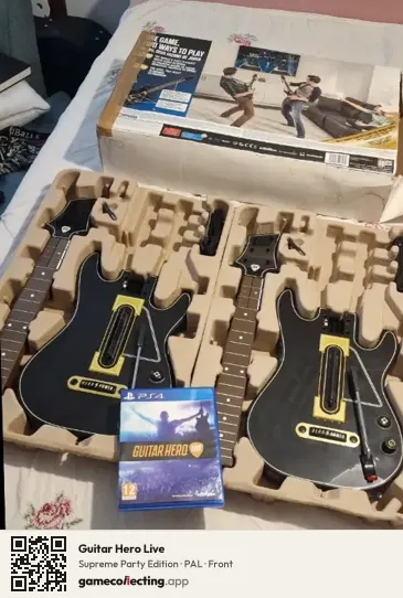 Guitar Hero Live PlayStation 4, PAL box front