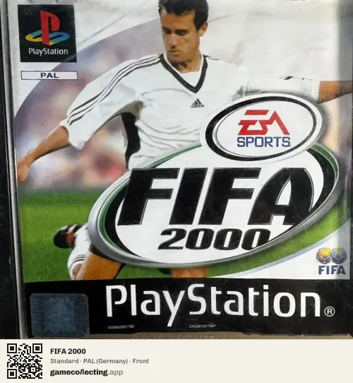 FIFA 2000 PlayStation, Germany box front