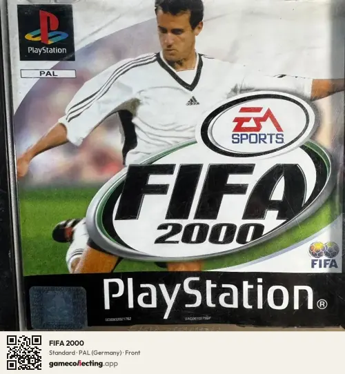 FIFA 2000 PlayStation, Germany box front
