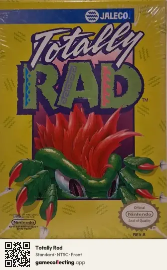 Totally Rad Nintendo Entertainment System, NTSC box front