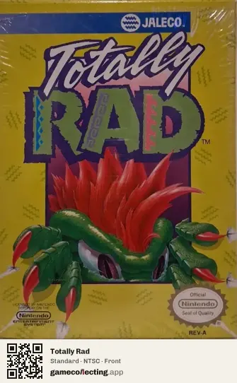 Totally Rad Nintendo Entertainment System, NTSC box front