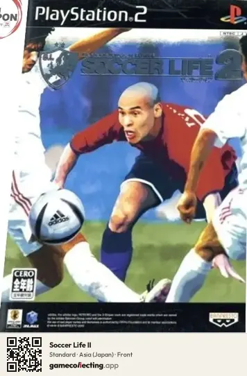 Soccer Life II PlayStation 2, Asia box front