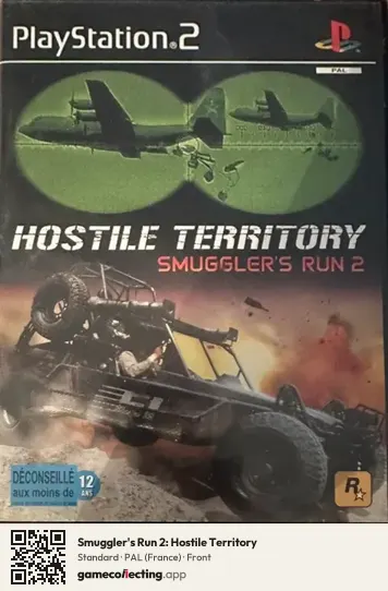 Smuggler's Run 2: Hostile Territory PlayStation 2, France box front