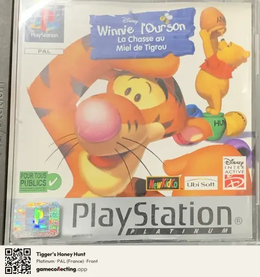 Tigger's Honey Hunt PlayStation, France box front