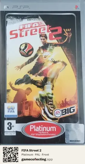 FIFA Street 2 PlayStation Portable, PAL box front