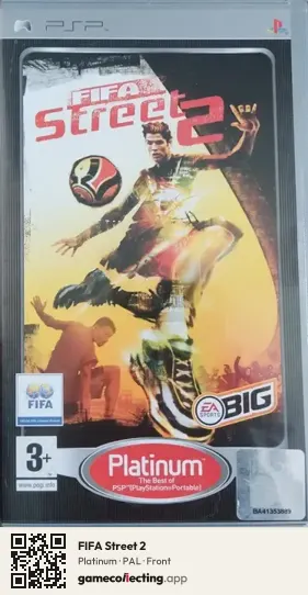 FIFA Street 2 PlayStation Portable, PAL box front