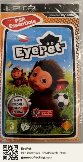 EyePet PlayStation Portable, Poland box front
