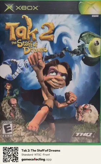 Tak 2: The Staff of Dreams Xbox, NTSC box front