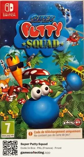 Super Putty Squad Nintendo Switch, France box front