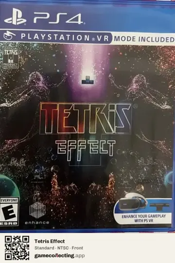Tetris Effect PlayStation 4, NTSC box front
