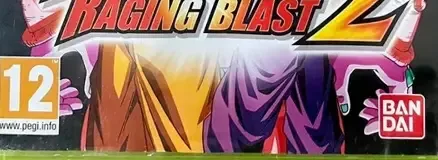 Dragon Ball: Raging Blast 2, the PEGI square on its front