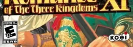San Goku Shi 11, the ESRB box on its front
