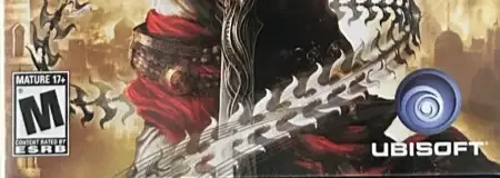 Prince of Persia: The Two Thrones, the ESRB box on its front