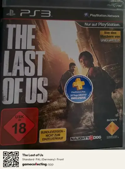 The Last of Us PlayStation 3, Germany box front