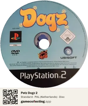 Petz Dogz 2 PlayStation 2, PAL disc