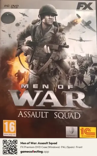 Men of War: Assault Squad Computer, Spain box front