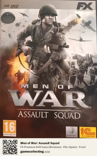 Men of War: Assault Squad Computer, Spain box front