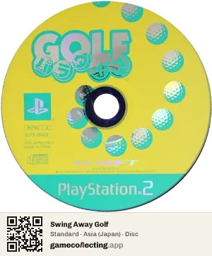 Swing Away Golf PlayStation 2, Asia disc