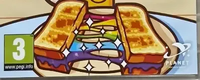 Cooking Mama: Cookstar, the PEGI square on its front