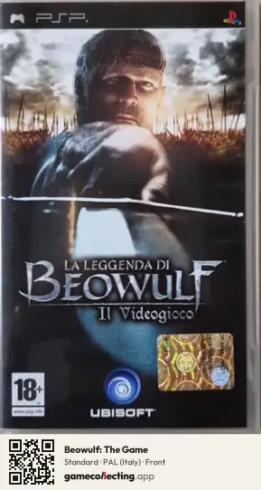 Beowulf: The Game PlayStation Portable, Italy box front