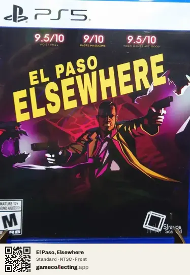 El Paso, Elsewhere PlayStation 5, NTSC box front