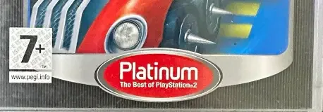 Crash Tag Team Racing, the PEGI square on its front