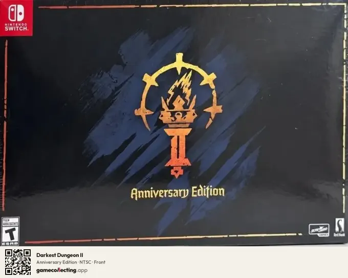 Darkest Dungeon II Nintendo Switch, NTSC box front