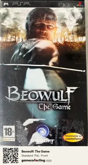 Beowulf: The Game PlayStation Portable, PAL box front