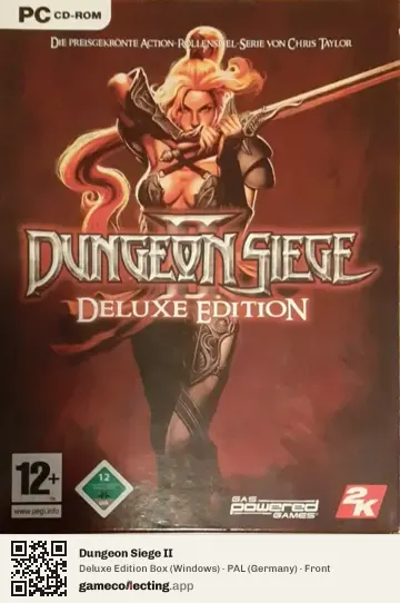 Dungeon Siege II Computer, Germany box front
