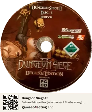 Dungeon Siege II Computer, PAL disc
