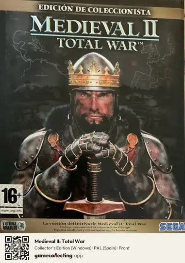 Medieval II: Total War Computer, Spain box front
