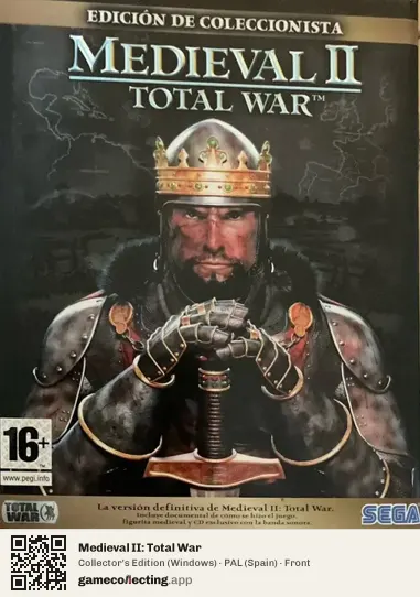 Medieval II: Total War Computer, Spain box front