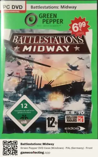 Battlestations: Midway Computer, Germany box front