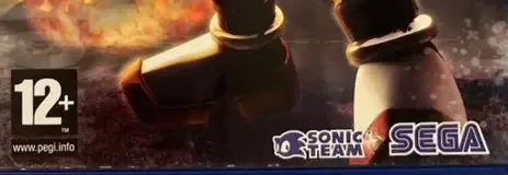 Shadow the Hedgehog, the PEGI square on its front