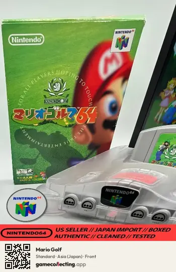 Mario Golf Nintendo 64, Asia box front