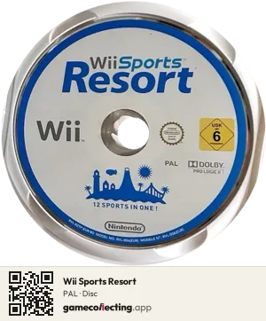 Wii Sports Resort Nintendo Wii, PAL disc